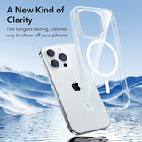 iPhone Crystal Clear Transparent Lightweight Soft Silicone Magsafe Case Cover