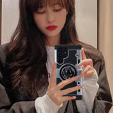 3D Retro Vintage Camera Case Cover For Samsung Phone
