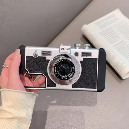 3D Retro Vintage Camera Case Cover For Samsung Phone