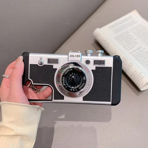 3D Retro Vintage Camera Case Cover For Samsung Phone