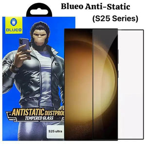 Anti Static Dustproof HD Clear Tempered Glass For Samsung Galaxy S25 Ultra