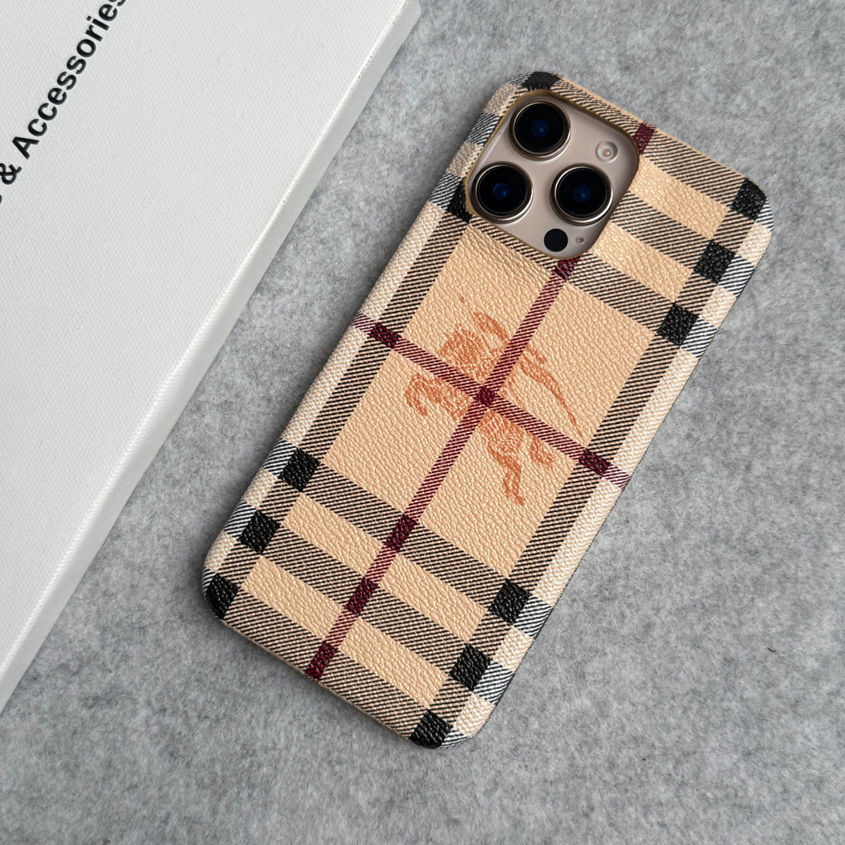 Designer PU Leather Case Cover For iPhone