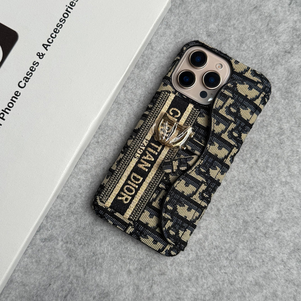 luxury Brand CD Card Holder Case Cover For iPhone