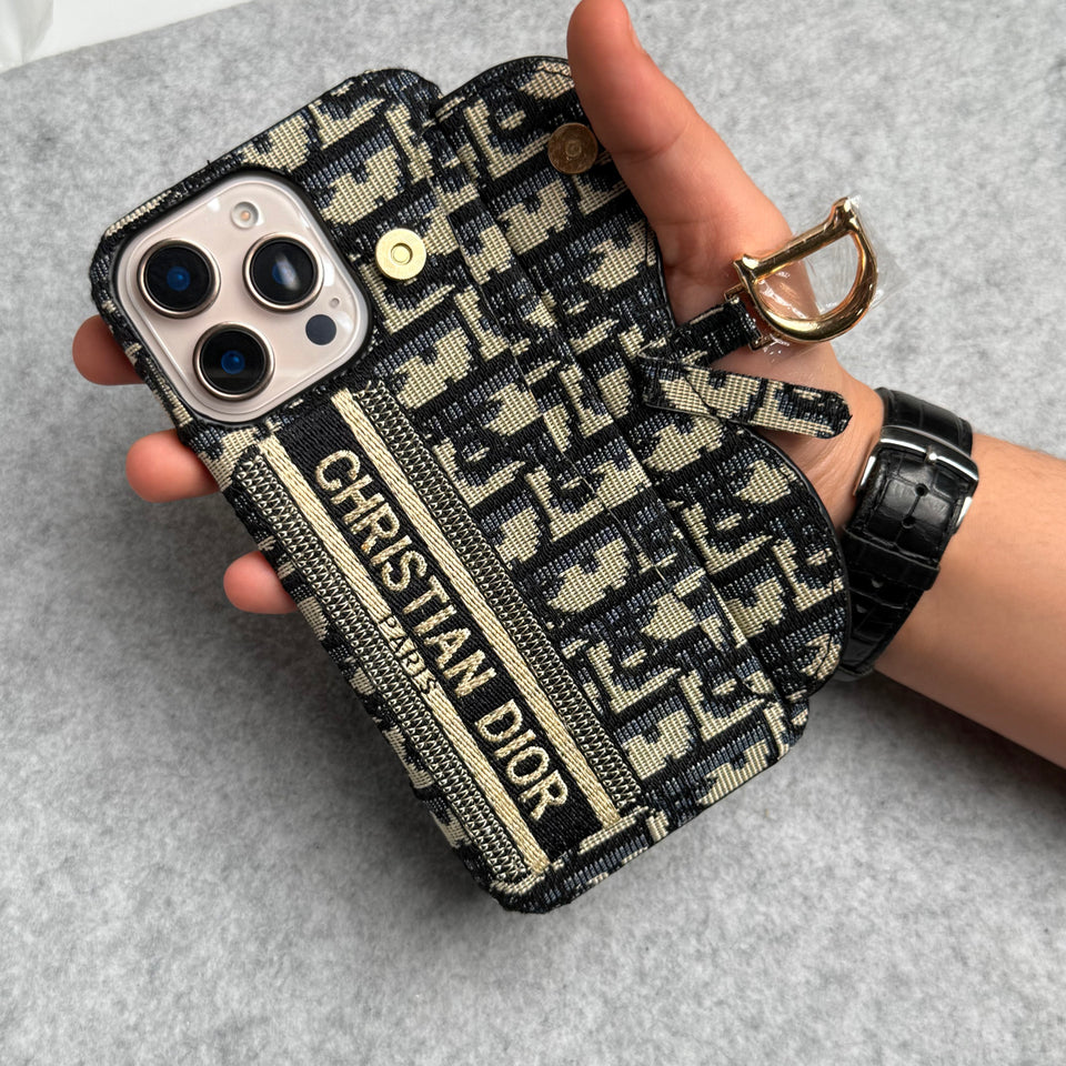 luxury Brand CD Card Holder Case Cover For iPhone