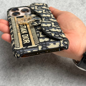 luxury Brand CD Card Holder Case Cover For iPhone