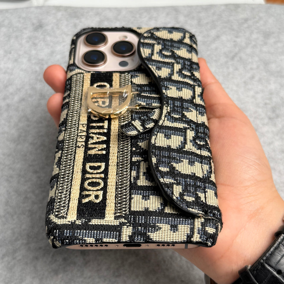 luxury Brand CD Card Holder Case Cover For iPhone