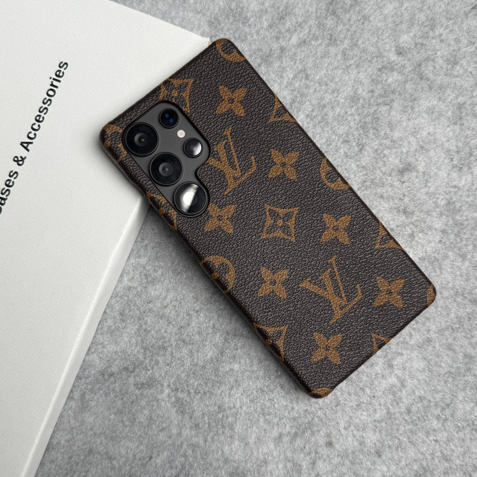Luxury Full PU Leather Designer Case Cover For Samsung Ultra Series