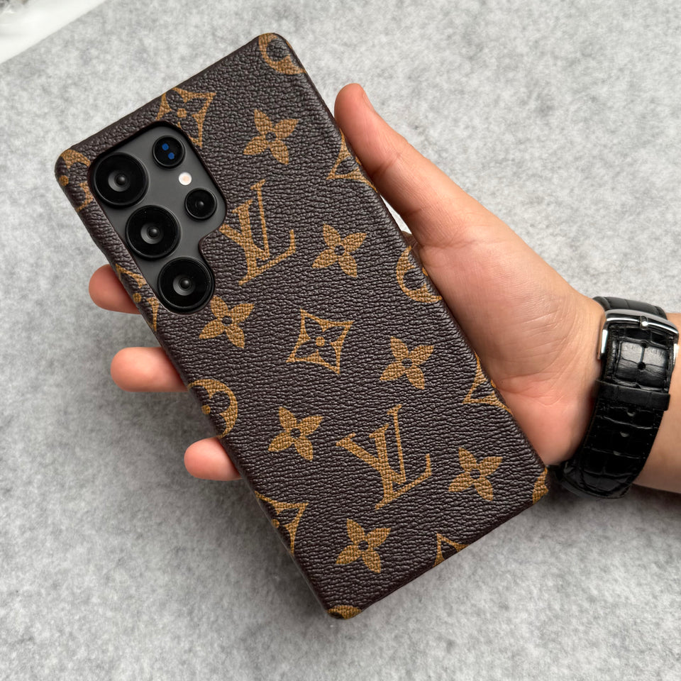 Luxury Full PU Leather Designer Case Cover For Samsung Ultra Series