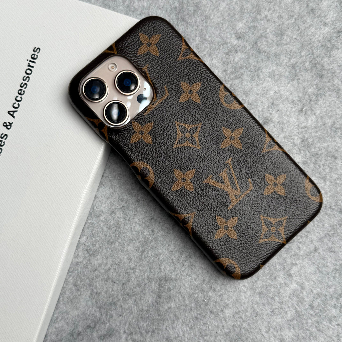 Designer Full PU Leather Designer Case Cover For iPhone