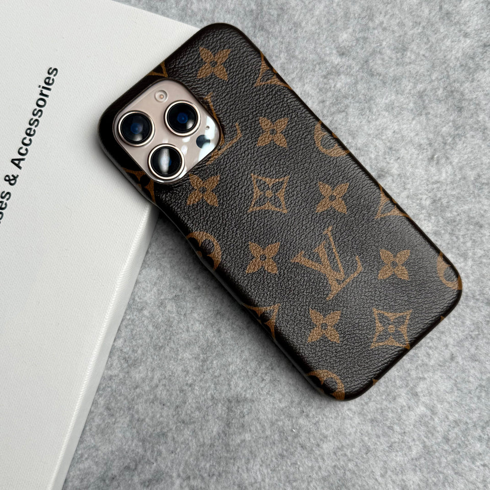 Luxury Full PU Leather Designer Case Cover For iPhone