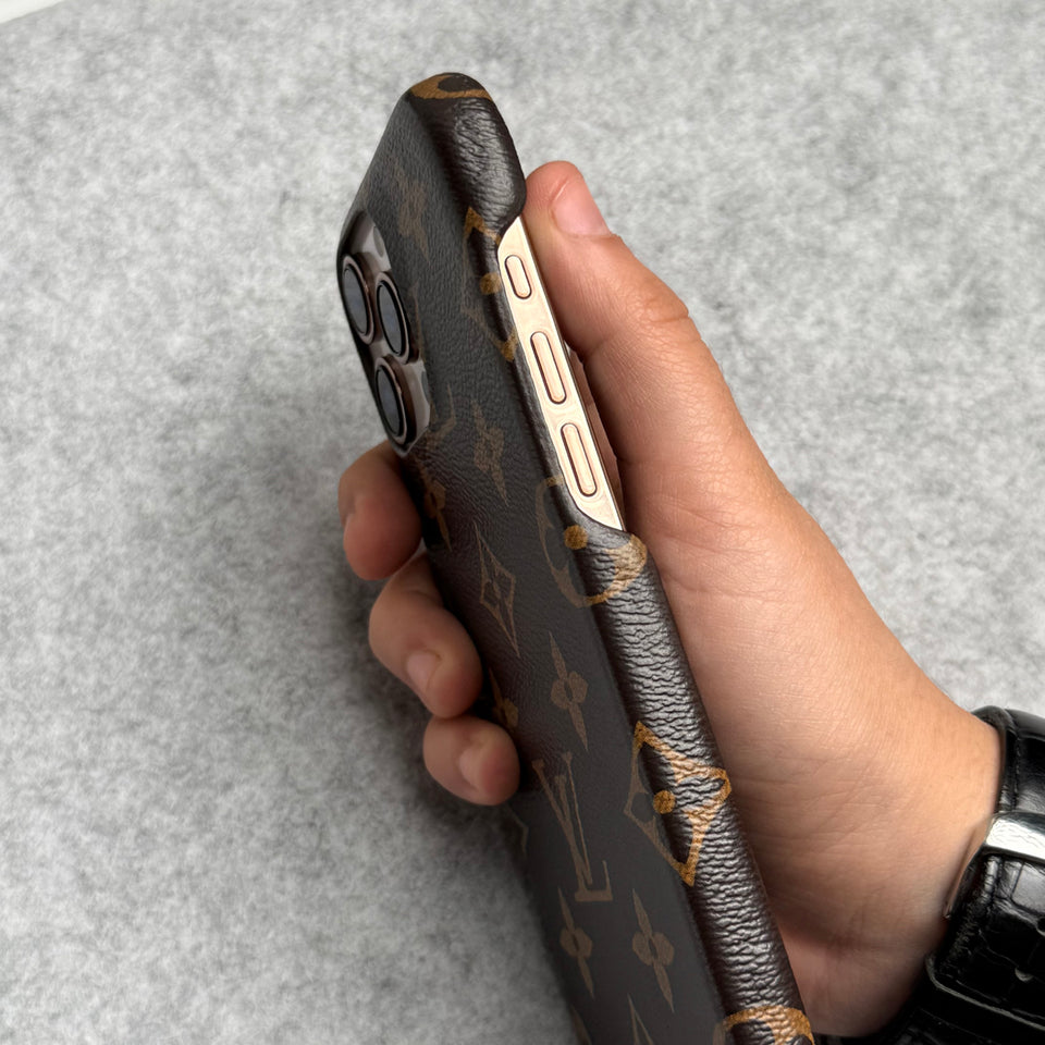 Luxury Full PU Leather Designer Case Cover For iPhone