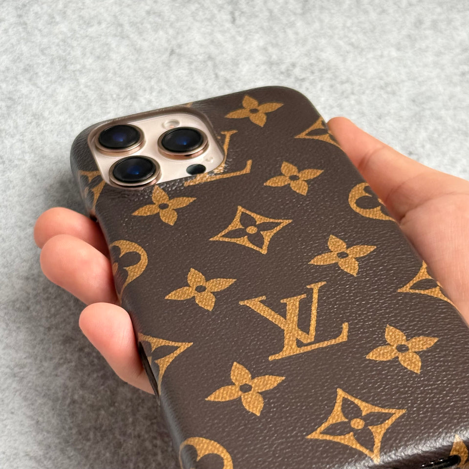 Luxury Full PU Leather Designer Case Cover For iPhone