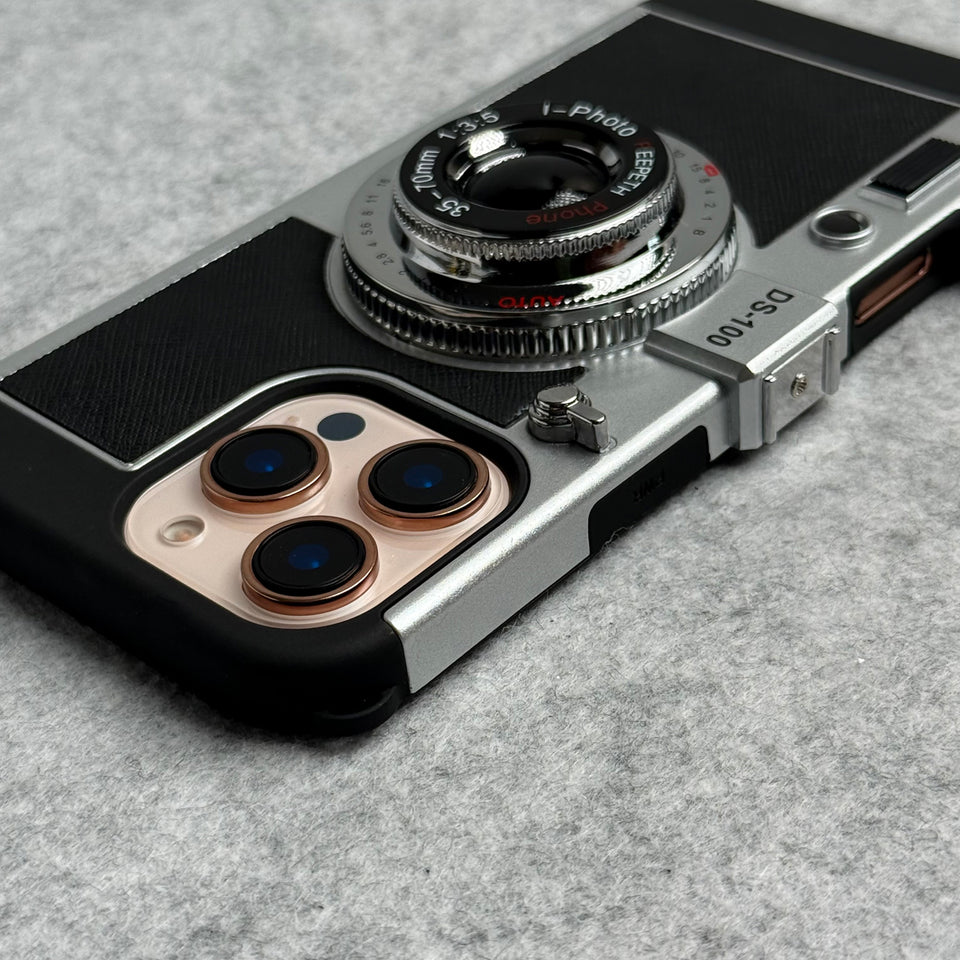 3D Retro Vintage Camera Case Cover For iPhone