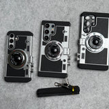 3D Retro Vintage Camera Case Cover For Samsung Phone