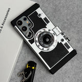 3D Retro Vintage Camera Case Cover For Samsung Phone