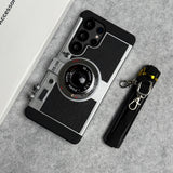 3D Retro Vintage Camera Case Cover For Samsung Phone