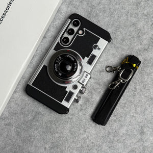 3D Retro Vintage Camera Case Cover For Samsung Phone
