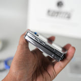 Samsung Galaxy Z Flip 7 Crystal Clear Case with 360° Rotating Stand & Front Glass Protection