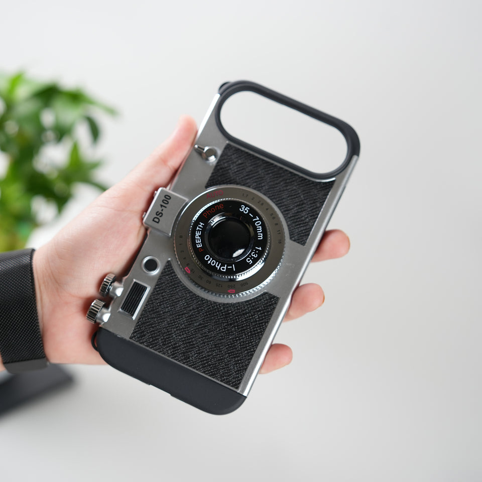 3D Retro Vintage Camera Case Cover For iPhone 17 Series