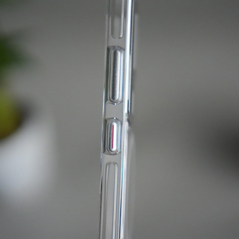 Galaxy S25 Ultra Metal Camera Ring Crystal Clear Shell Case | Shockproof Slim Cover