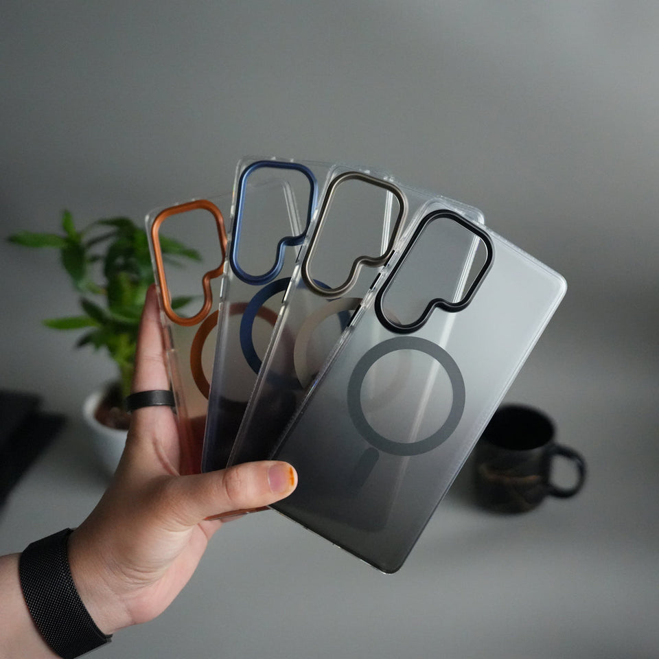 Galaxy S25 Ultra Dual Color Shade Smoke Matte MagSafe Case Cover