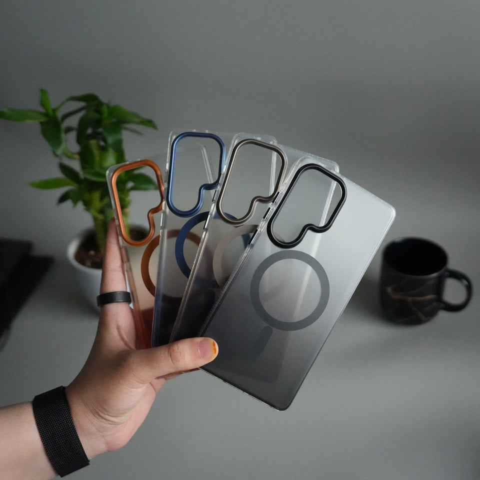 Galaxy S25 Ultra Dual Color Shade Smoke Matte MagSafe Case Cover