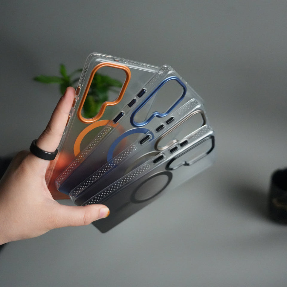 Galaxy S25 Ultra Dual Color Shade Smoke Matte MagSafe Case Cover