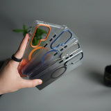 Galaxy S25 Ultra Dual Color Shade Smoke Matte MagSafe Case Cover