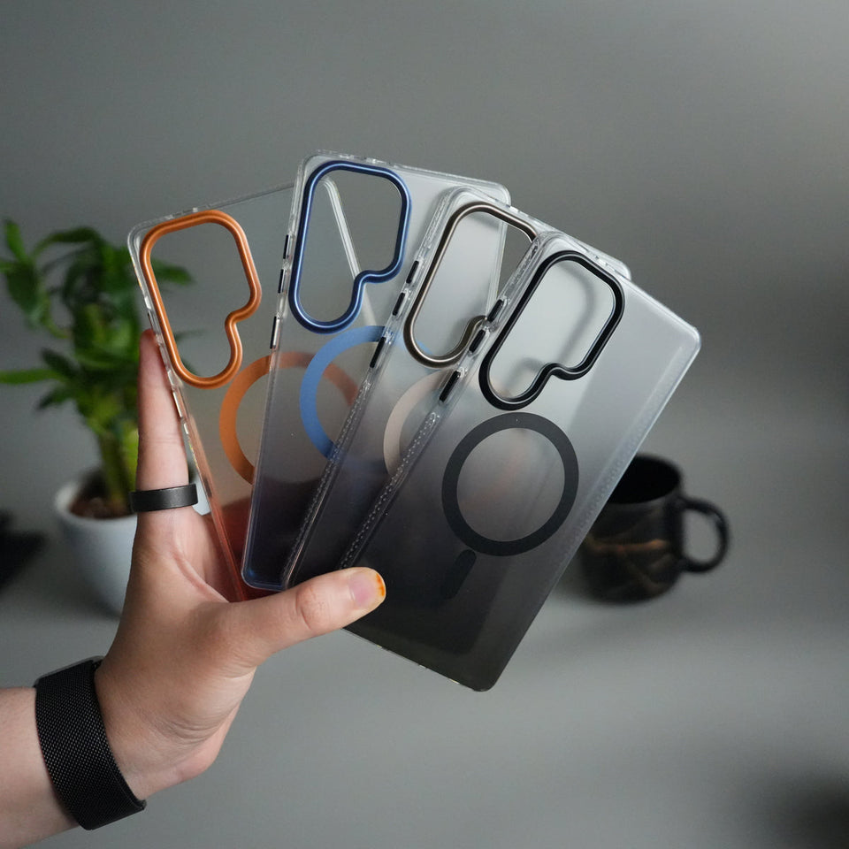 Galaxy S25 Ultra Dual Color Shade Smoke Matte MagSafe Case Cover