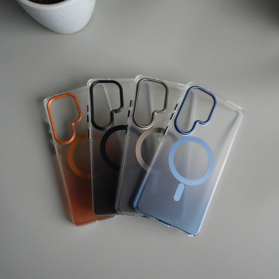 Galaxy S25 Ultra Dual Color Shade Smoke Matte MagSafe Case Cover