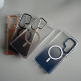 Galaxy S25 Ultra Dual Color Shade Smoke Matte MagSafe Case Cover