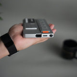 Galaxy S25 Ultra Case with Band Holder & Kickstand | Shockproof Luxury Back Cover | SILVER