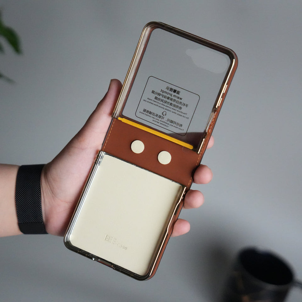 Samsung Galaxy Z Flip 7 3D Flower Design Cover With Front Screen Protection Glass