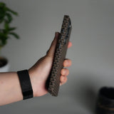 Galaxy S25 Ultra Houndstooth Pattern Case | Slim Hard Back Cover | Matte Finish Protective Case with MagSafe