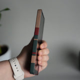 Galaxy S25 Ultra Carbon Fiber Texture Design Hard Pc MagSafe Case Cover GreenRed