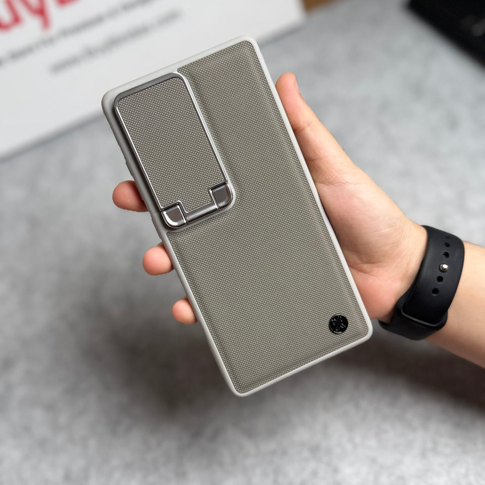 Samsung Galaxy Ultra Series Metal Camera Cap with Stand Cover