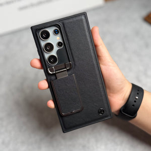 Samsung Galaxy Ultra Series Metal Camera Cap with Stand Cover