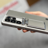Samsung Galaxy Ultra Series Metal Camera Cap with Stand Cover