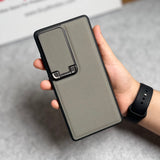 Samsung Galaxy Ultra Series Metal Camera Cap Stand Dotted Case Cover