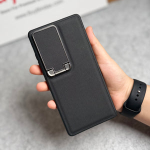 Samsung Galaxy Ultra Series Metal Camera Cap Stand Dotted Case Cover