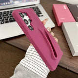 Samsung Galaxy Ultra Series Luxury Silicone Lip Gloss Holder Phone Case