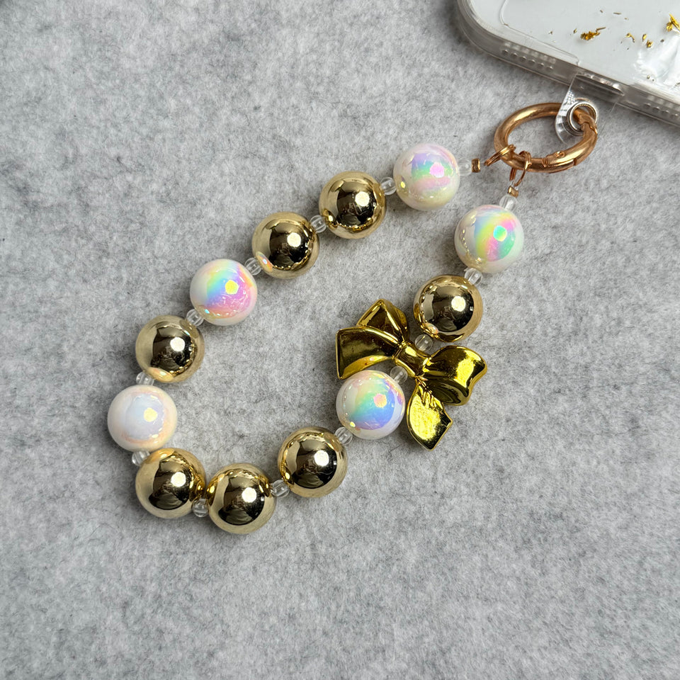 Premium Rotation Dollar Bracelet Wristband Chain Phone Case Cover For iPhone