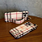 iPhone Luxury Brand BRY Strap Belt Case Cover Brown
