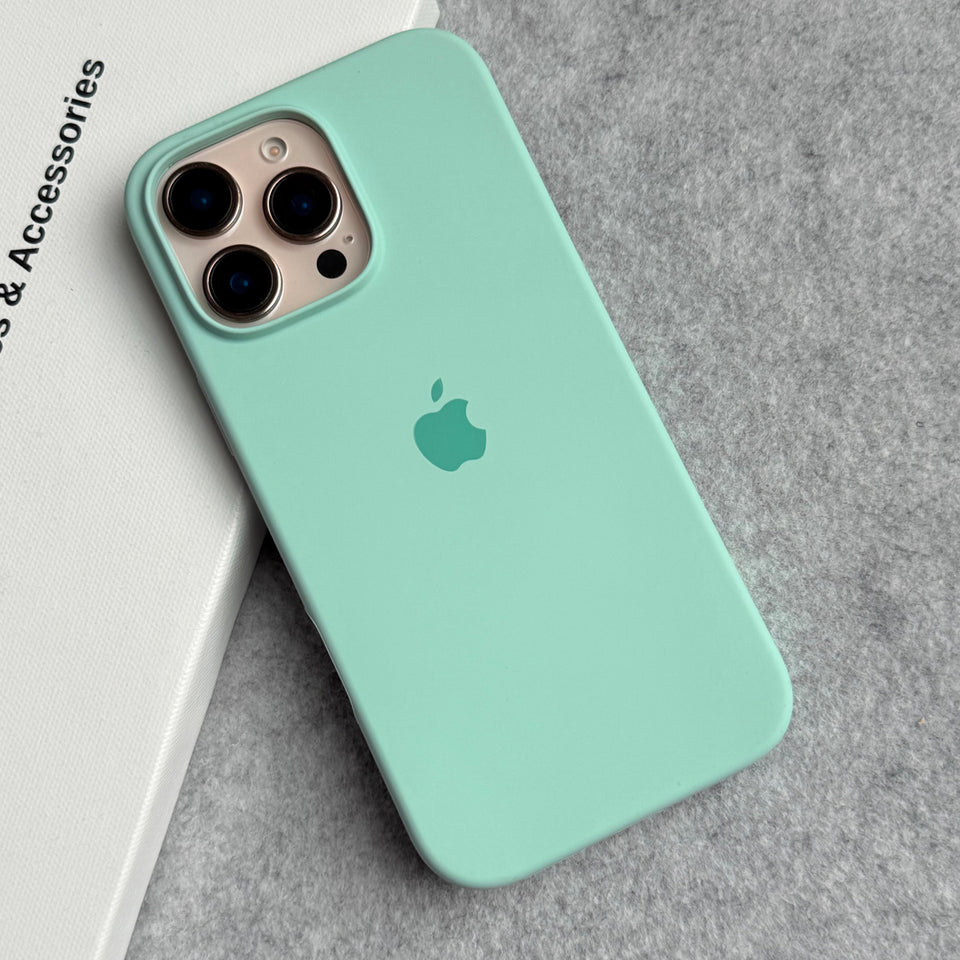 iPhone Silicone Case Cover (Mint)