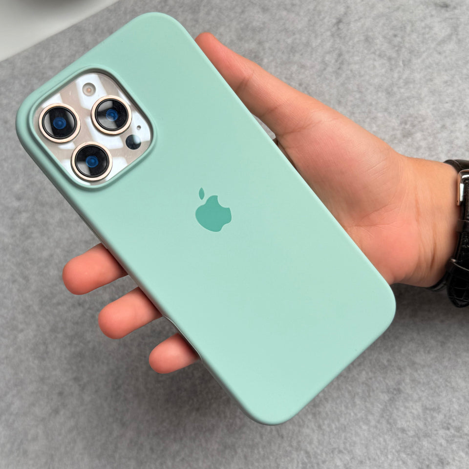 iPhone Silicone Case Cover (Mint)