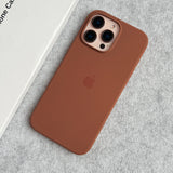 iPhone Silicone Case Cover (Brown)