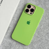 iPhone Silicone Case Cover (Pastel Green)