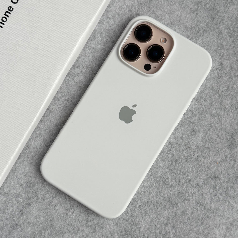 iPhone Silicone Case Cover (White)
