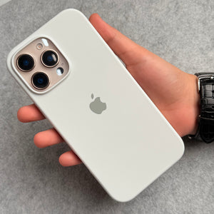 iPhone Silicone Case Cover (White)