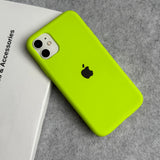 iPhone Silicone Case Cover (Neon Green)